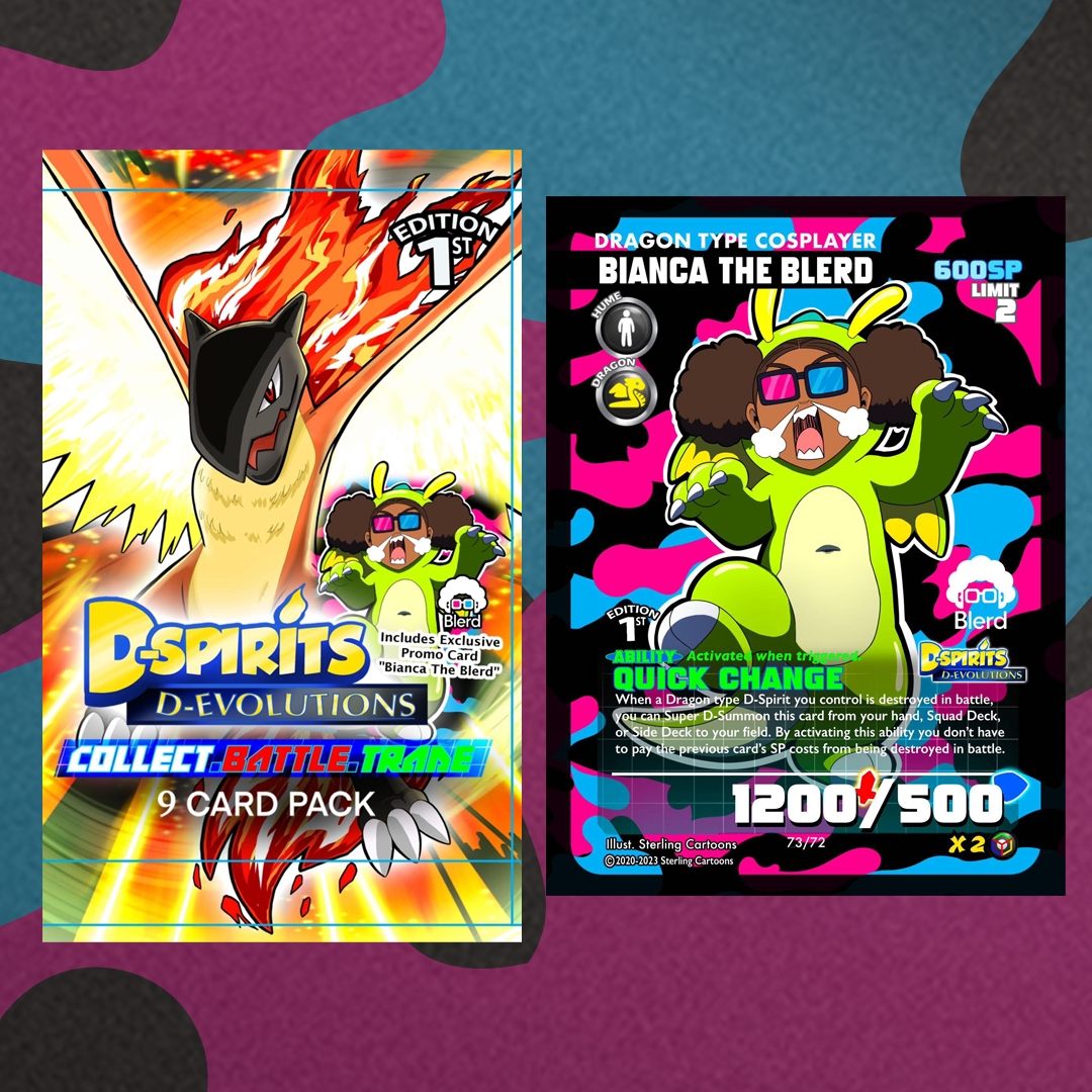 D-Spirits D-Evolutions Blerd Booster Pack - Blerd D-Spirits D-Evolutions Blerd Booster Pack - Blerd