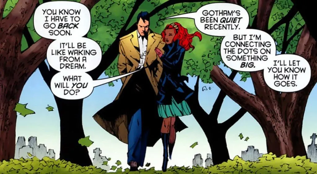 Jezebel Jet & Bruce Wayne
