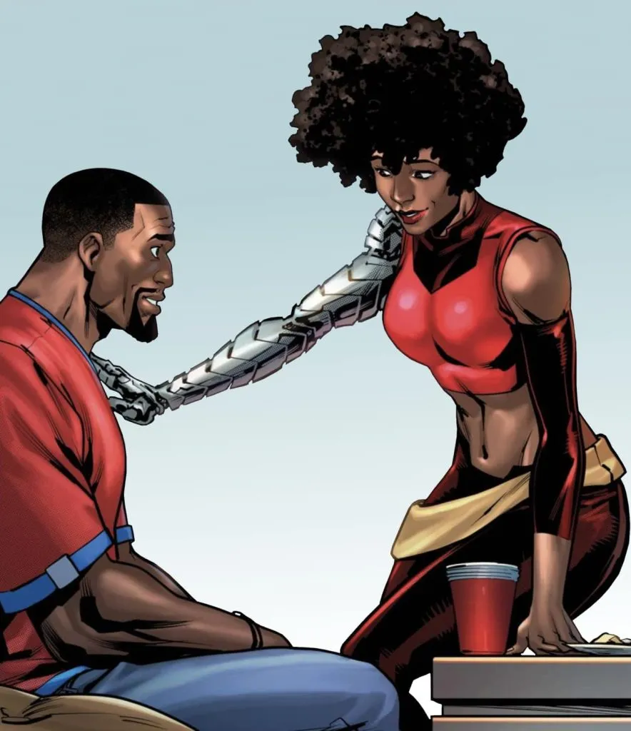 Blerd Love No 2: Sam Wilson & Misty Knight - A Real Down-to-Earth Relationship 19 Sam Wilson Misty Knight 5