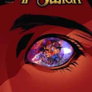 Cover image of IpSwych: Issue #2 by Echelon Graphic Novels, featuring vivid fantasy artwork of characters confronting mystical forces in a dramatic, action-packed scene