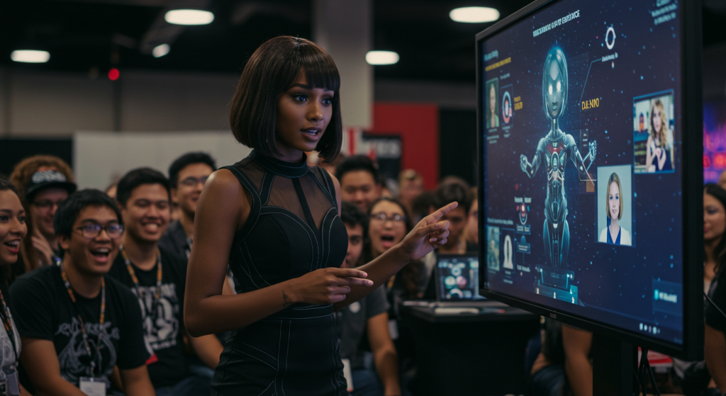 Marketer creating surprise and delight with AI at nerd convention