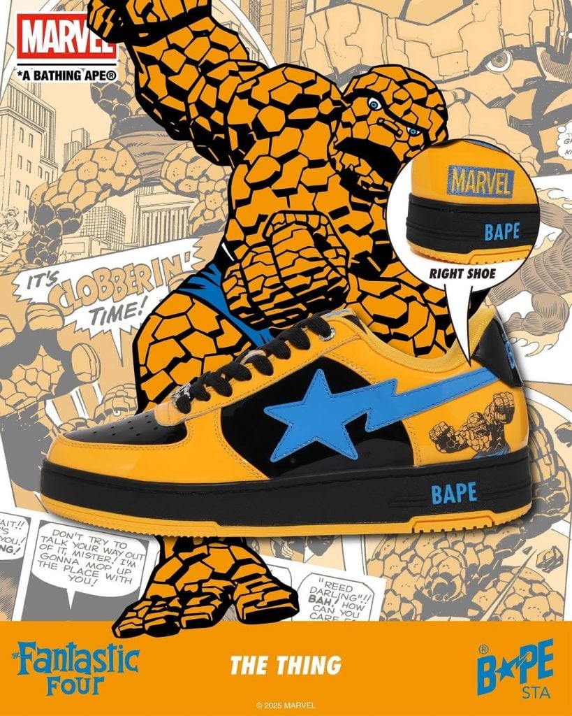 BAPE x Marvel Fantastic Four Release: 5 Must-Have Picks for Sneakerheads 5 551341998 18534069877042168 9176045028072456368 N