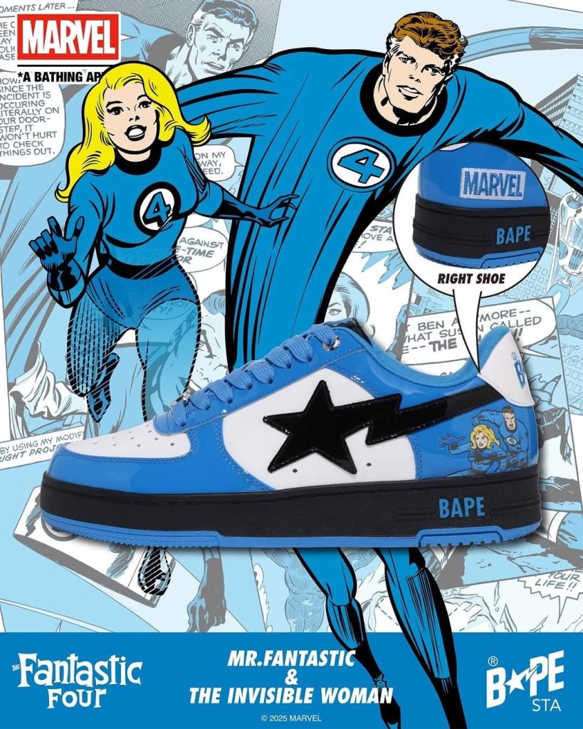BAPE x Marvel Fantastic Four Release: 5 Must-Have Picks for Sneakerheads 1 551344846 18534069919042168 4896540035669406877 N