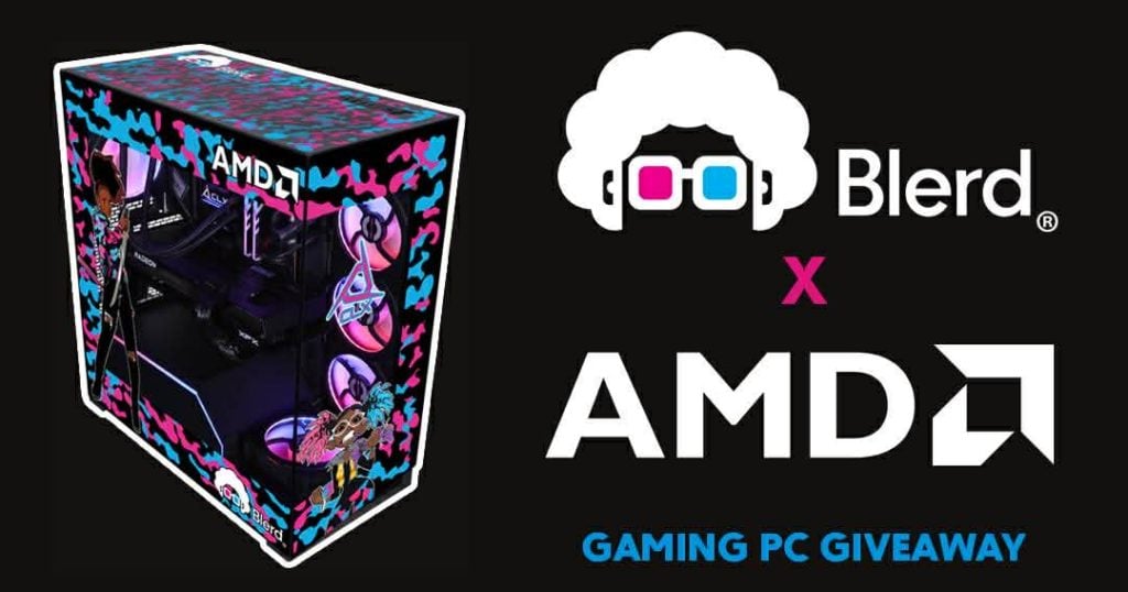 Blerd x AMD Gaming PC Giveaway 2026: Win a Custom CLX Build Powered by AMD 4 Blerd x AMD gaming PC giveaway — Blerd performance marketing partnership campaign