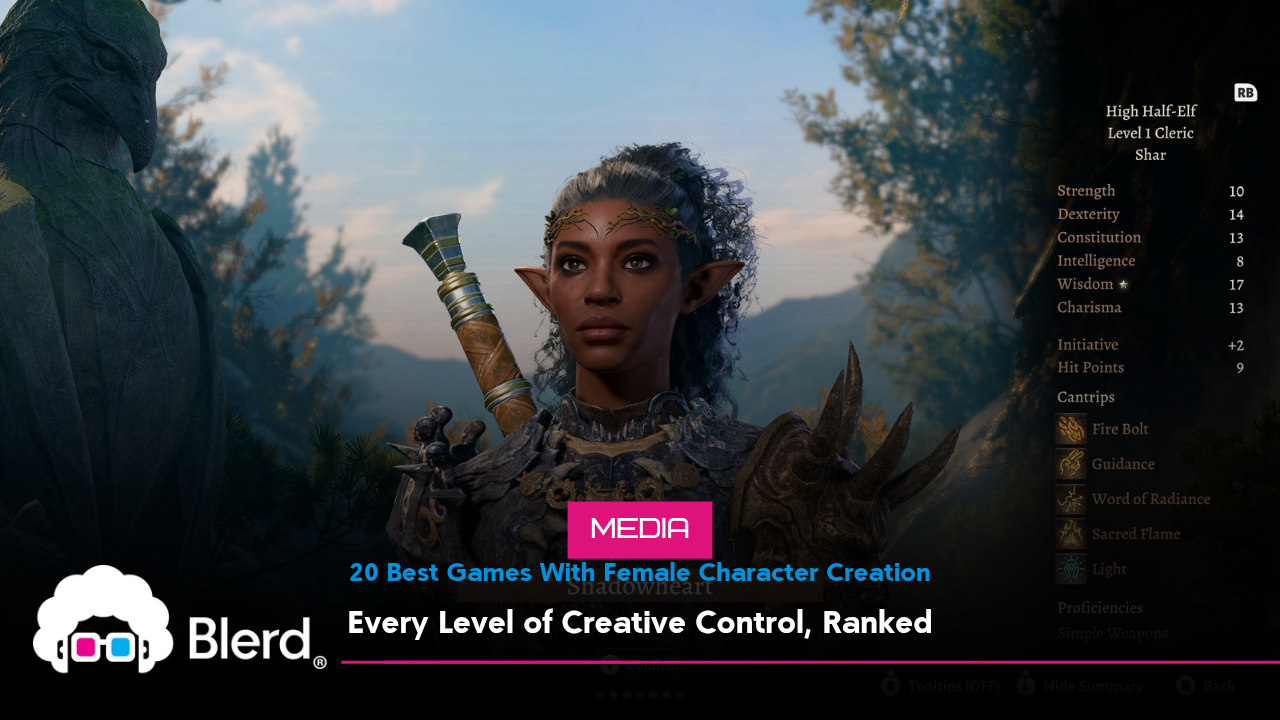 Best Games With Female Character Creation [Every Level of Creative ...